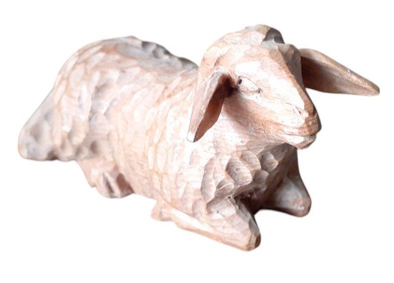 Figuren: Antike Figur Krippenfigur Schaf – Gebraucht aus Mörschwil von antiksalon21
