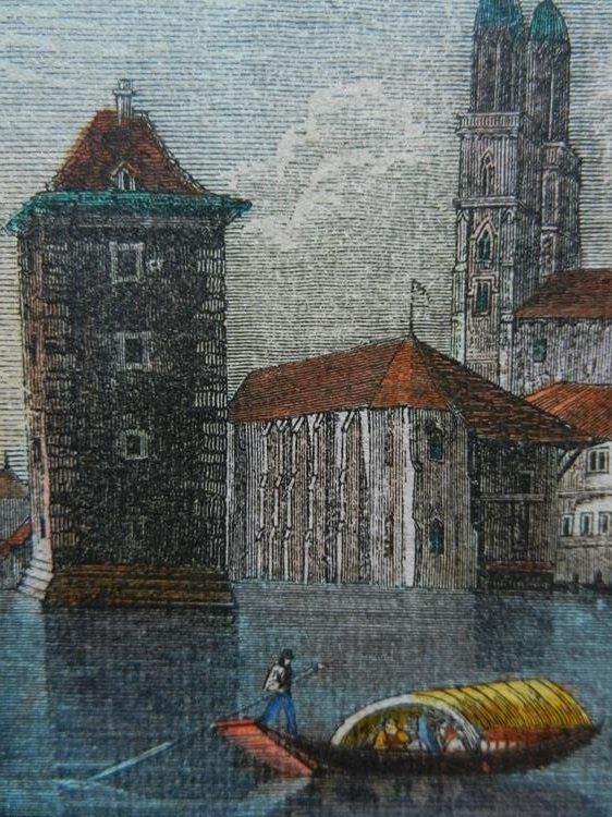 Stiche: Zürich koloriert – Gebraucht aus Risch von Rischli15 4