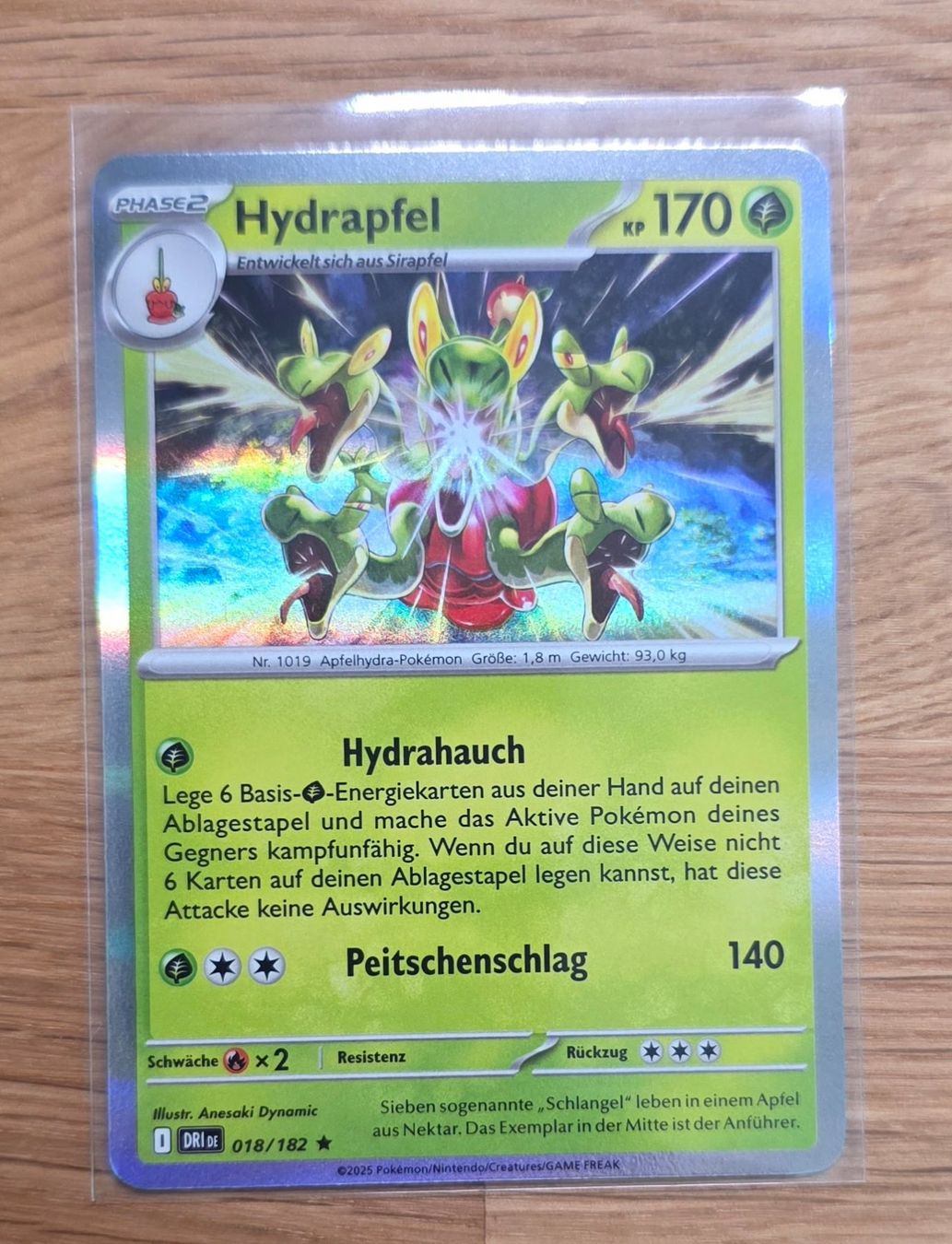 Pokémon Carte collezionabili: Hydrapfel 018/182 – Nuovo (secondo la descrizione) da Arbon venduto da Twist05