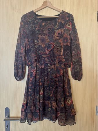 Vintage Kleid mit Paisleymuster