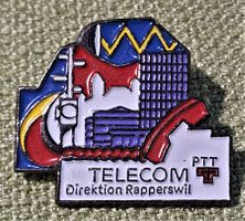 O602 - Pin Die Post PTT Telecom Direktion Rapperswil