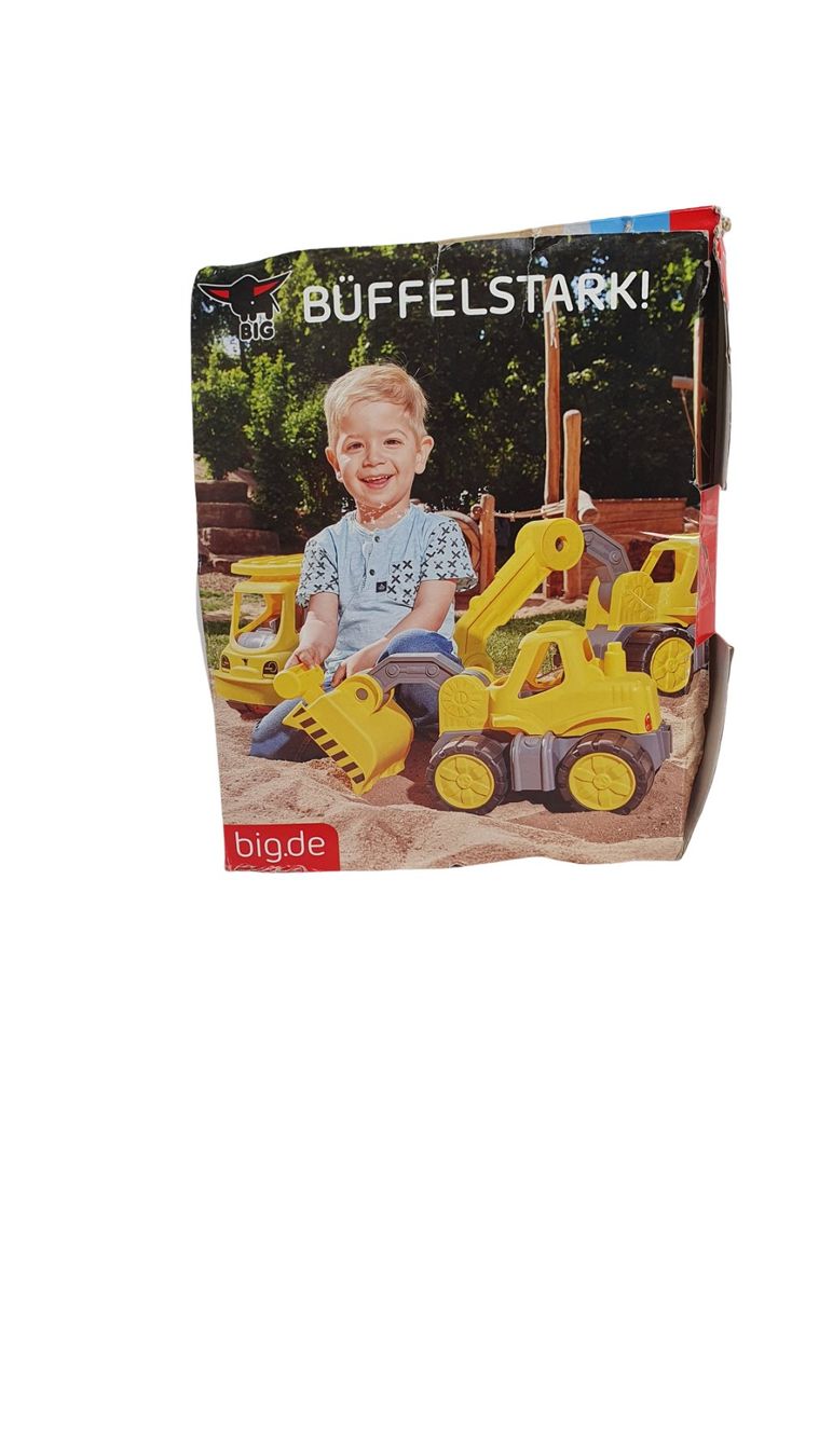 Big Spielzeuge: POWER WORKER Bagger – Gebraucht aus Wangen b. Olten von Restwert_Wangen 1