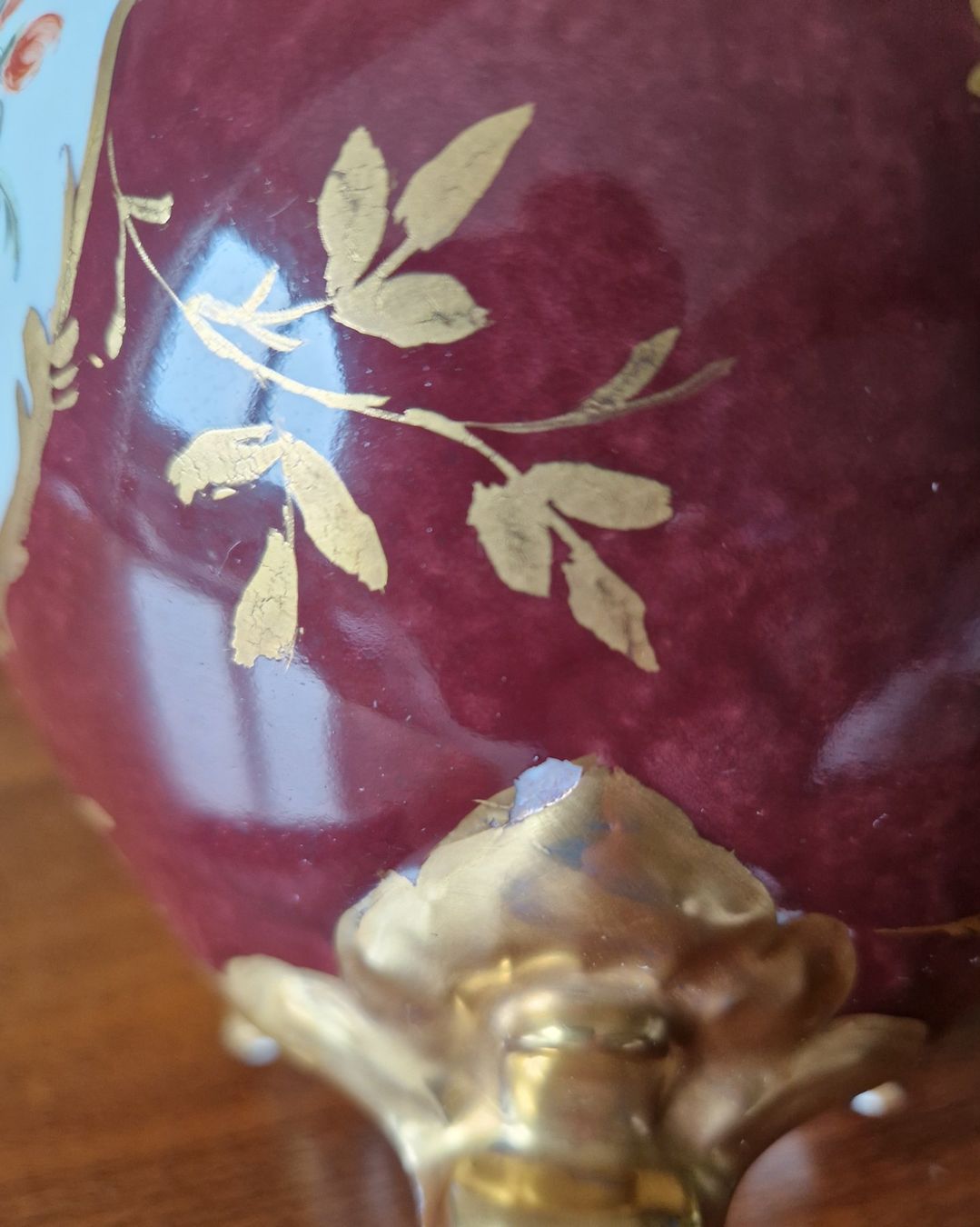 Vasi & Recipienti: Blumenvase Handbemalt – Usato da Bern venduto da Antikbatik 6