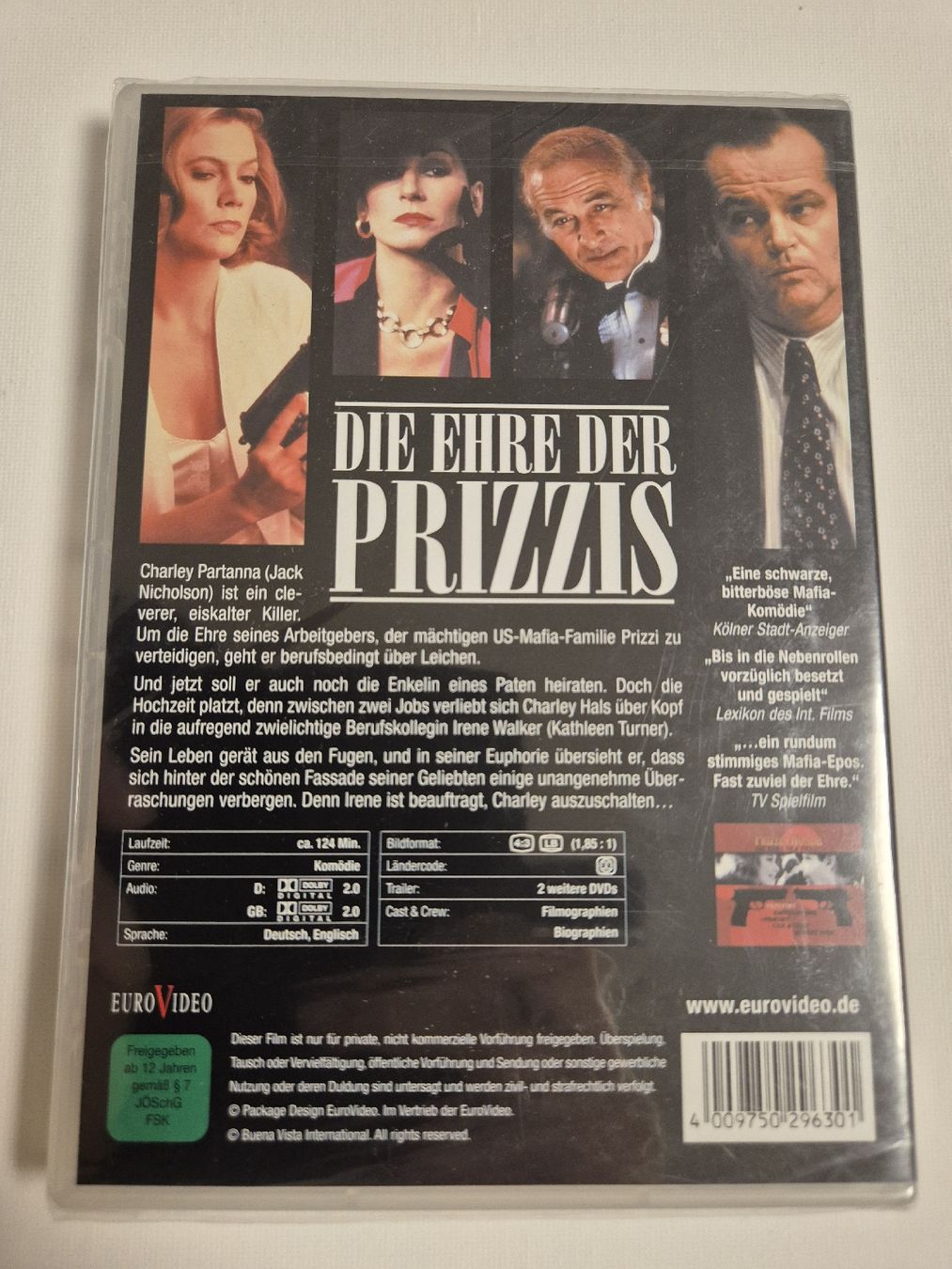 Tutti i DVDs: Die Ehre der Prizzis - DVD / Neu & OVP – Nuovo e nell'imballaggio originale da Uster venduto da newwave0 1