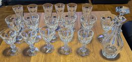 Baccarat Harcourt 1841 Gläser inkl. Weinkaraffe