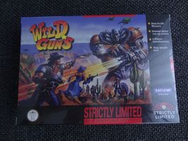 Wild Guns SNES Super Nintendo US-NTSC Strictly Limited NEU