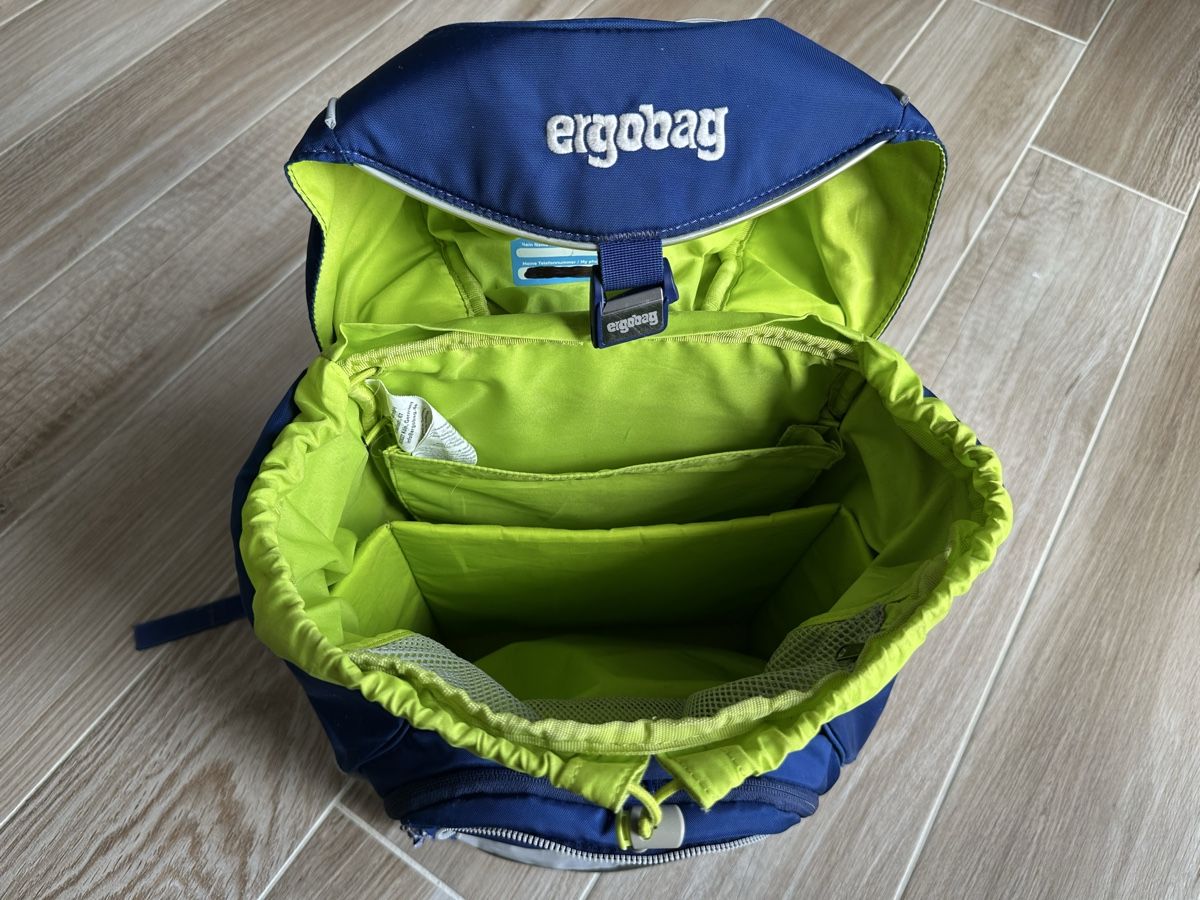 Ergobag Borse & Zaini: Ergobag Schul Thek blau mit Polizei Kletties – Usato da Rudolfstetten venduto da Joyw 4