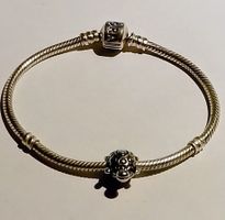 Pandora Armband mit Schildkröten Charm 18 cm