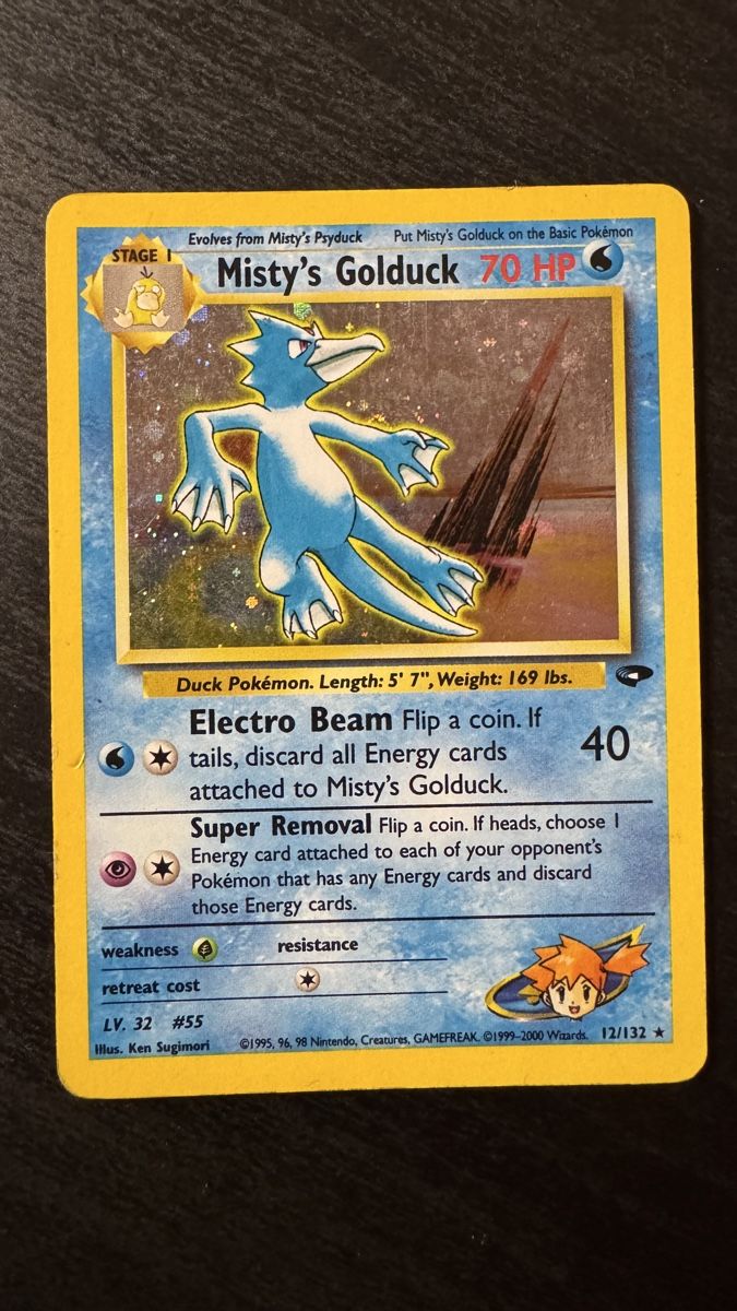Pokémon Carte collezionabili: Misty’s Golduck – Usato da Belprahon venduto da Rob_ain