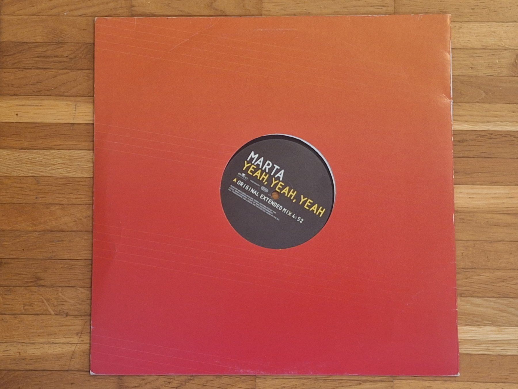 Schallplatten: Marta, Yeah, Yeah, Yeah - 12" Maxi DE 2002 – Neu (gemäss Beschreibung) aus Oberentfelden von Musicud 1