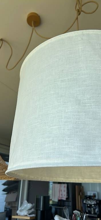 Abat-jours: Linen lamp shade 50 cm diameter – D'occasion à Oberägeri par Theonose74 3