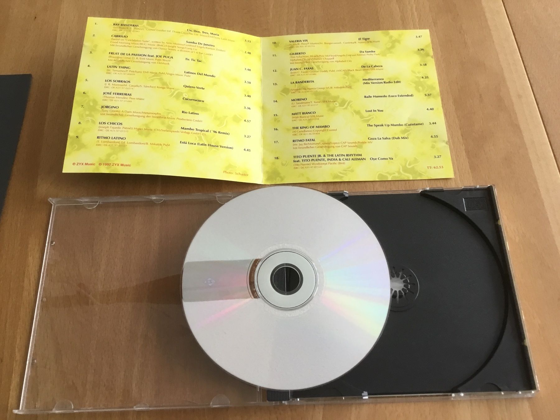 CD: Samba Latino CD Musik-Sampler diverse Interpreten – Usato da Kerzers venduto da Georges3210 3
