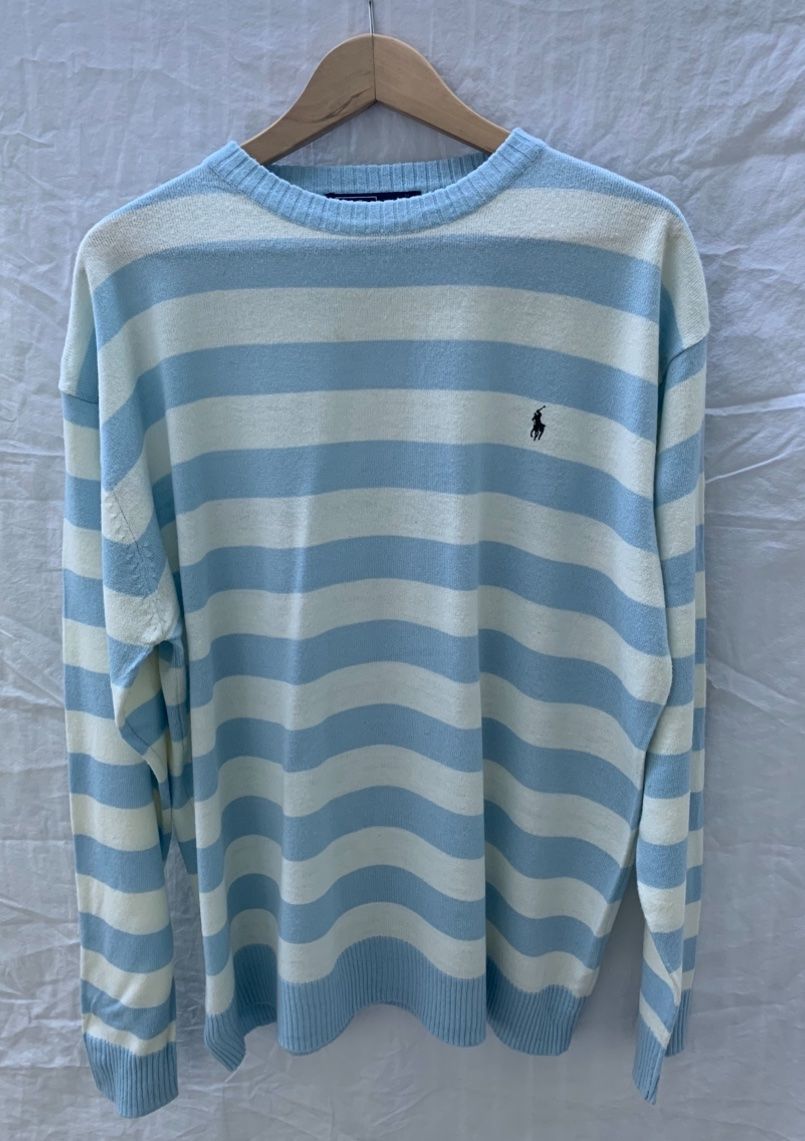 Ralph Lauren Maglioni & Felpe: Superbe pull rayé vintage RALPH LAUREN homme oversize t.XL – Usato da Martigny venduto da only__you