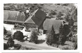 Brüttelen (BE) Seeland  Gasthof zum Bären  Flugaufnahme 1964