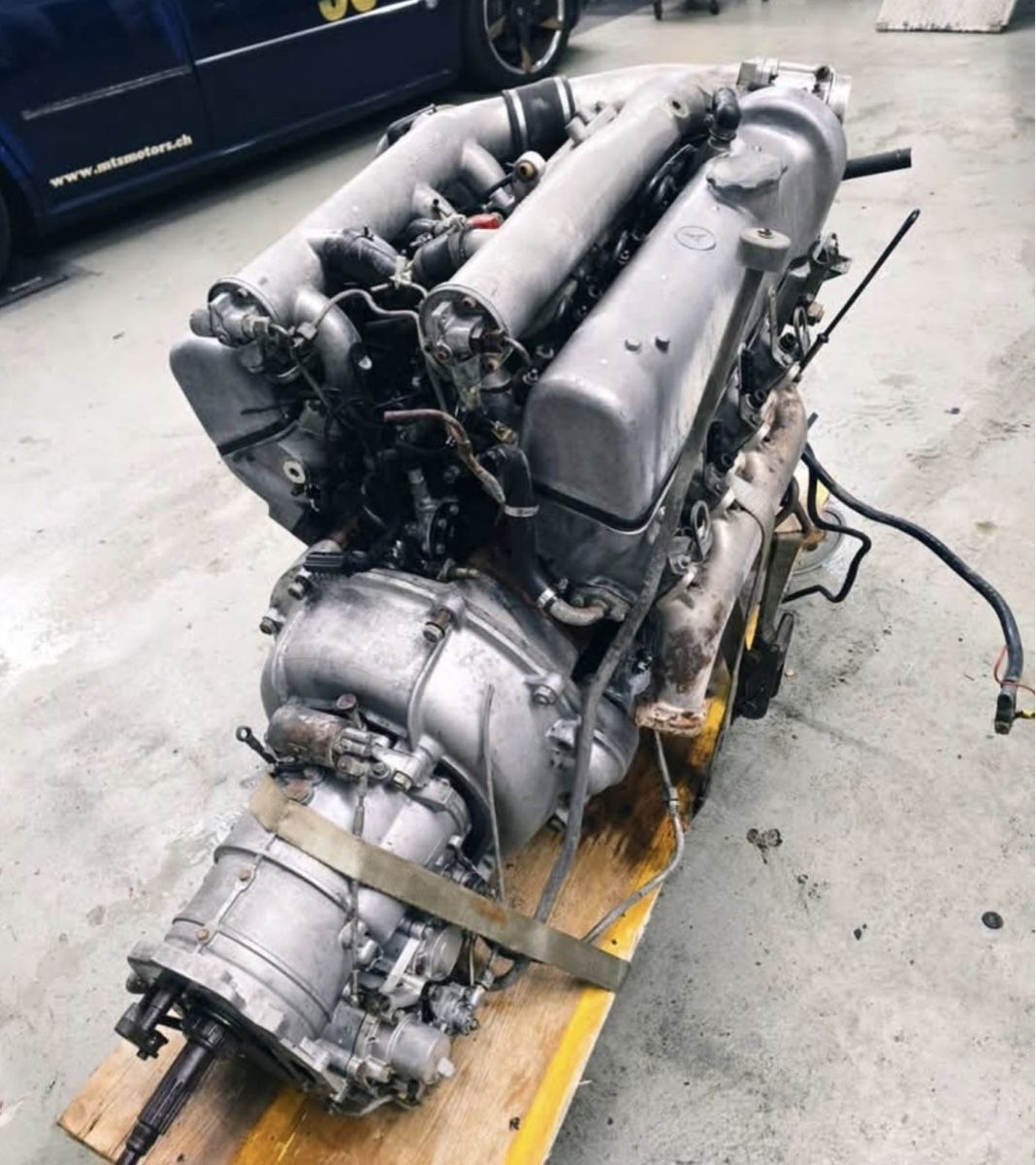 Mercedes-Benz Moteurs: Mercedes-Benz Motor M100 mit Getriebe – D'occasion à Schaffhausen par mic_2kx6 1