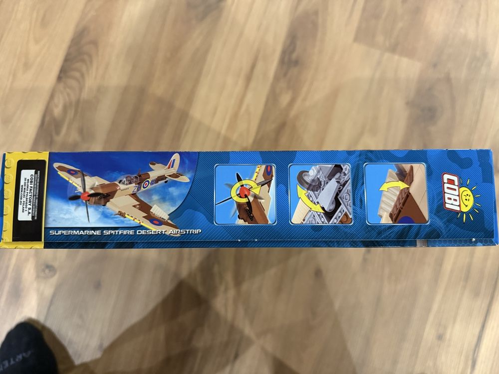 Cobi Jeux de construction: COBI Supermarine Spitfire Desert Airstrip, NEU! 47 – Neuf avec emballage d'origine à Nidfurn par suter.glarus 2