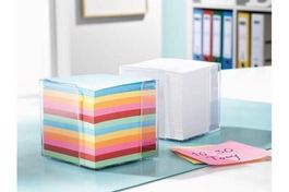 Notizzettelbox inkl. Kunststoffbox