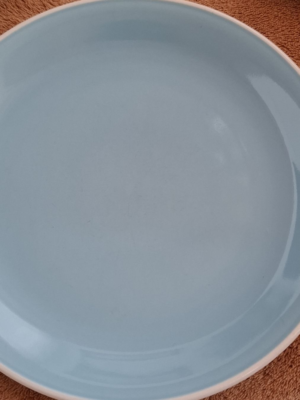 Rössler Piatti: 4 RÖSSLER Dessert Teller hellblau  – Usato da Riniken venduto da bro_slk8 3
