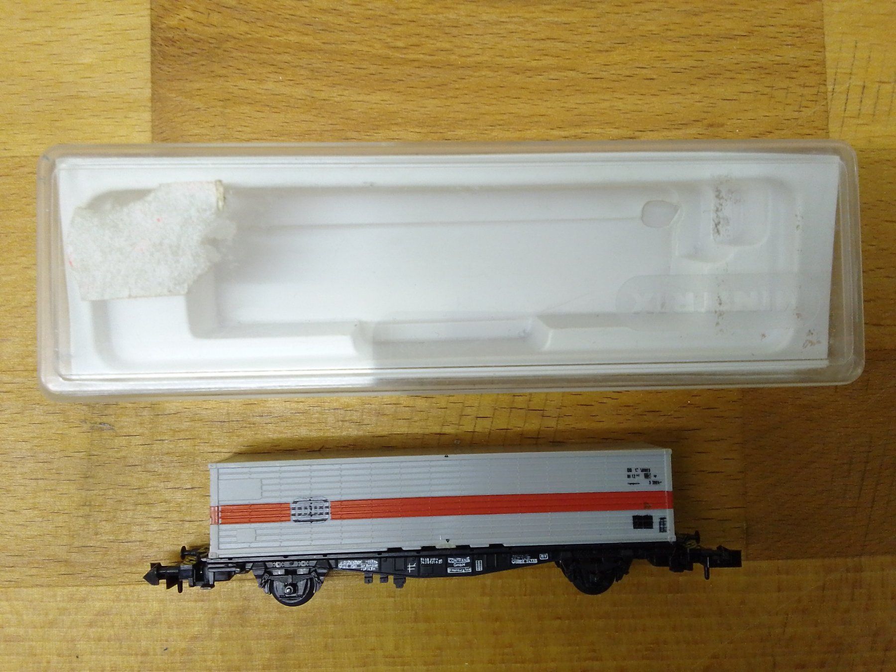 Trix Modelleisenbahnen: Güterwagen "DB Container" – Gebraucht aus Zollikofen von Noak 2