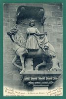 Basel, St. Martin am Münster, 1904, gelaufen