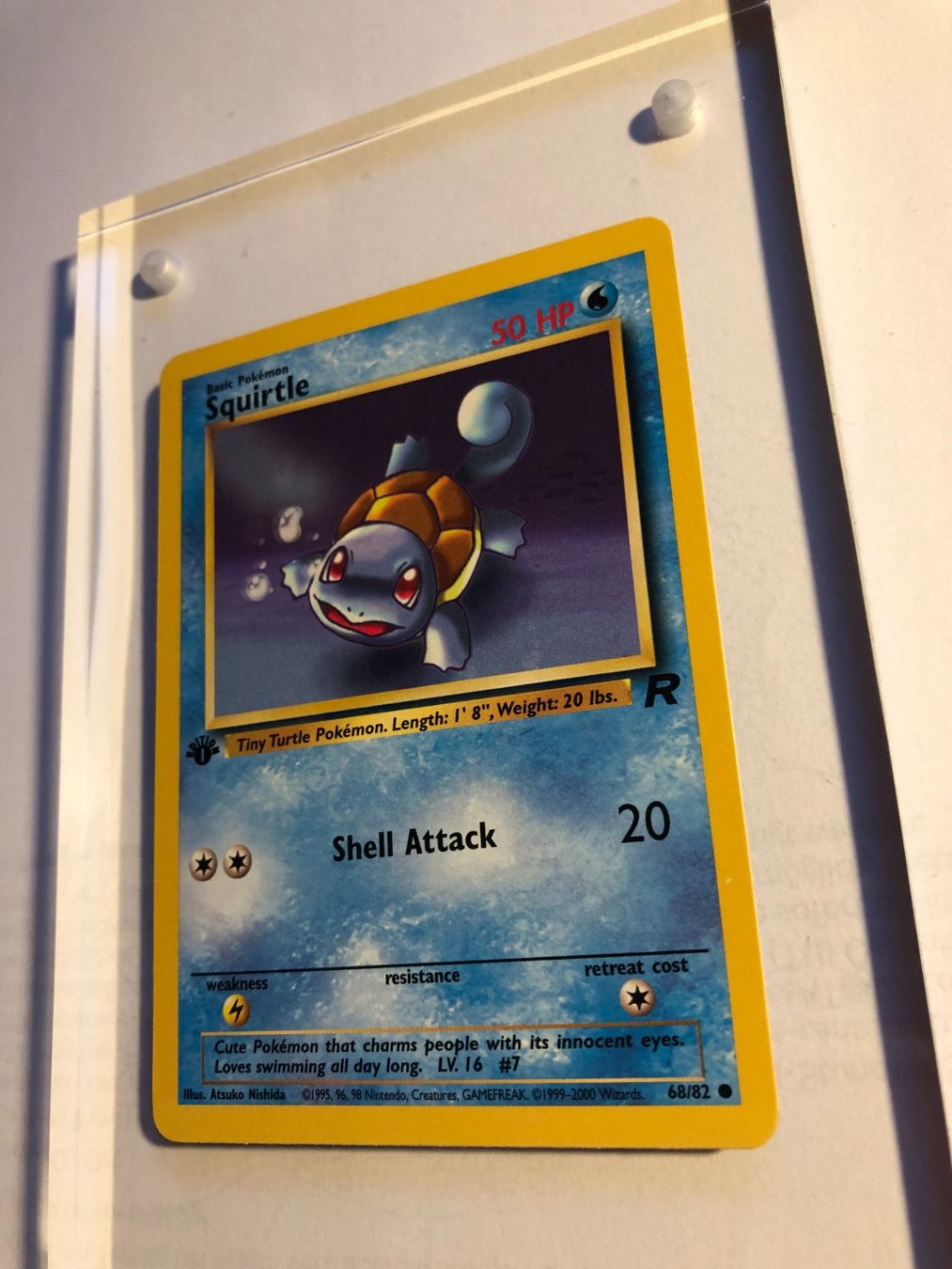 Carte collezionabili: Squirtle 1st Team Rocket - MINT - ab 1.- – Usato da Giubiasco venduto da dan_pr8b 2