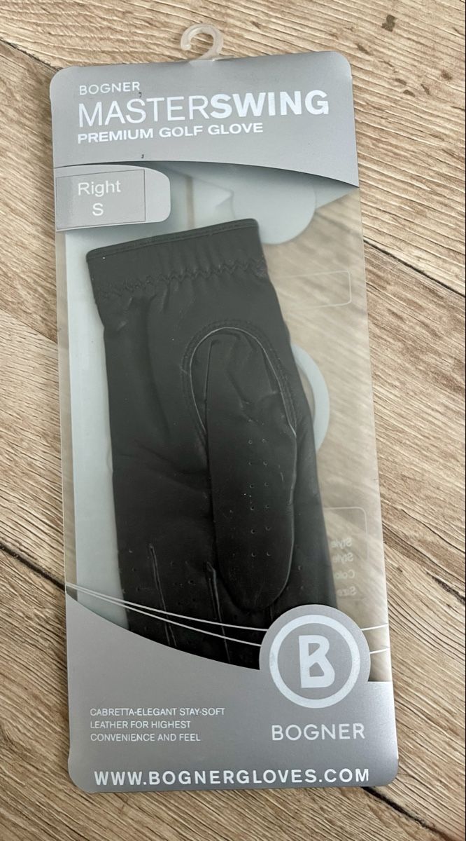 Bogner Guanti & manicotti: NEU Bogner Golfhandschuh Leder Schwarz Grösse S – Nuovo e nell'imballaggio originale da Reinach BL venduto da sake08-2008 3