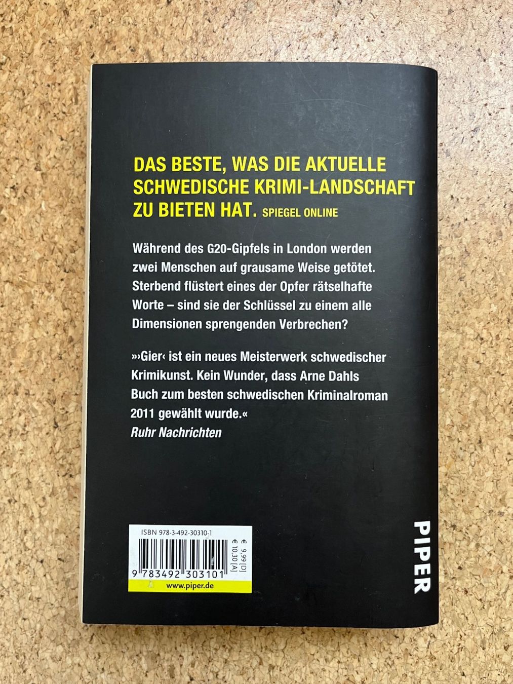 Bücher: Bücherpaket - 4x Buch von Arne Dahl – Gebraucht aus Grosswangen von Vita500 1