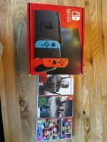 Nintendo Switch mit 3 Spielen! Top Zustand!