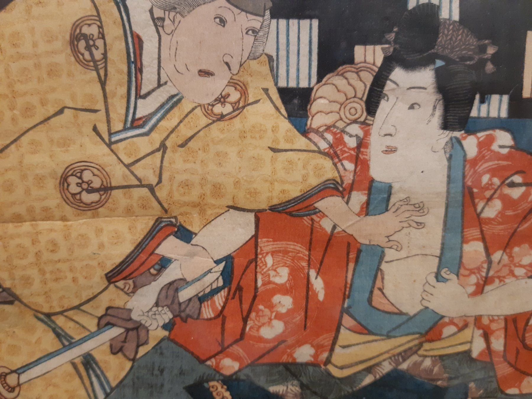 Dipinti: belle estampe originale de Kunisada. – Usato da Lausanne venduto da leneko 5