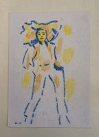 Walter Ropélé 1934 Ölkreide/Papier 21x15cm sign. gut dotiert