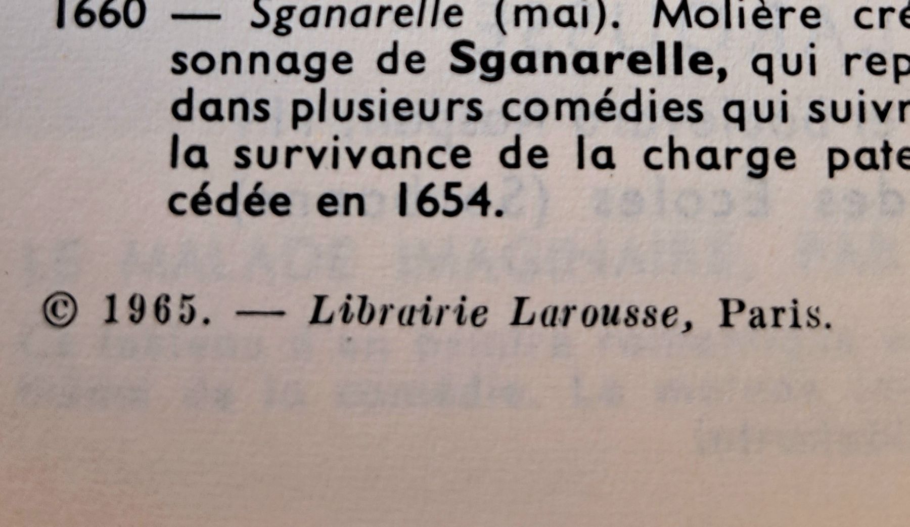 Libri: Molière : Le malade imaginaire, édition Larousse, 1965 – Usato da Hauterive NE venduto da ali_vintage 2