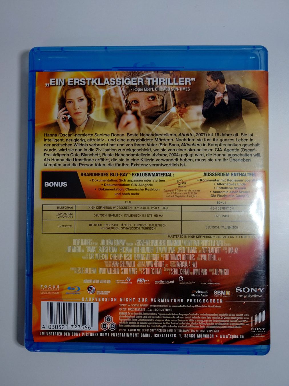 Tutti i DVDs: Wer ist Hanna? Blu-Ray – Usato da Kaiseraugst venduto da flo_ydd2 1