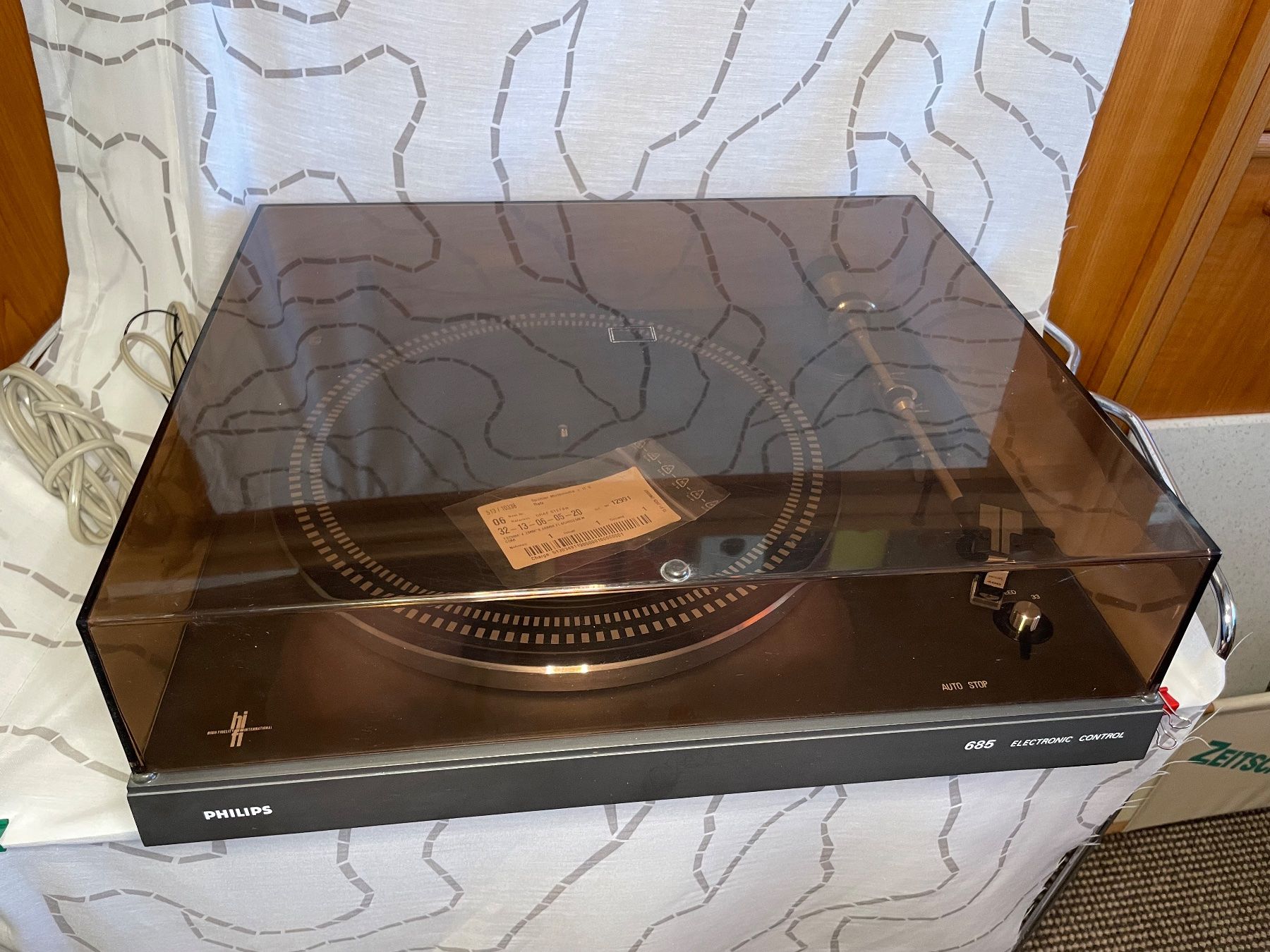 Philips Tourne-disques: Plattenspieler Philips AF 685 electronic control – D'occasion à Rafz par stg101 1