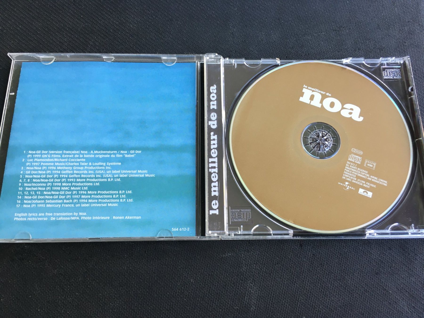 CD: Le meilleur de Noa -CD- – Usato da St.Gallen venduto da MedienJoe 1