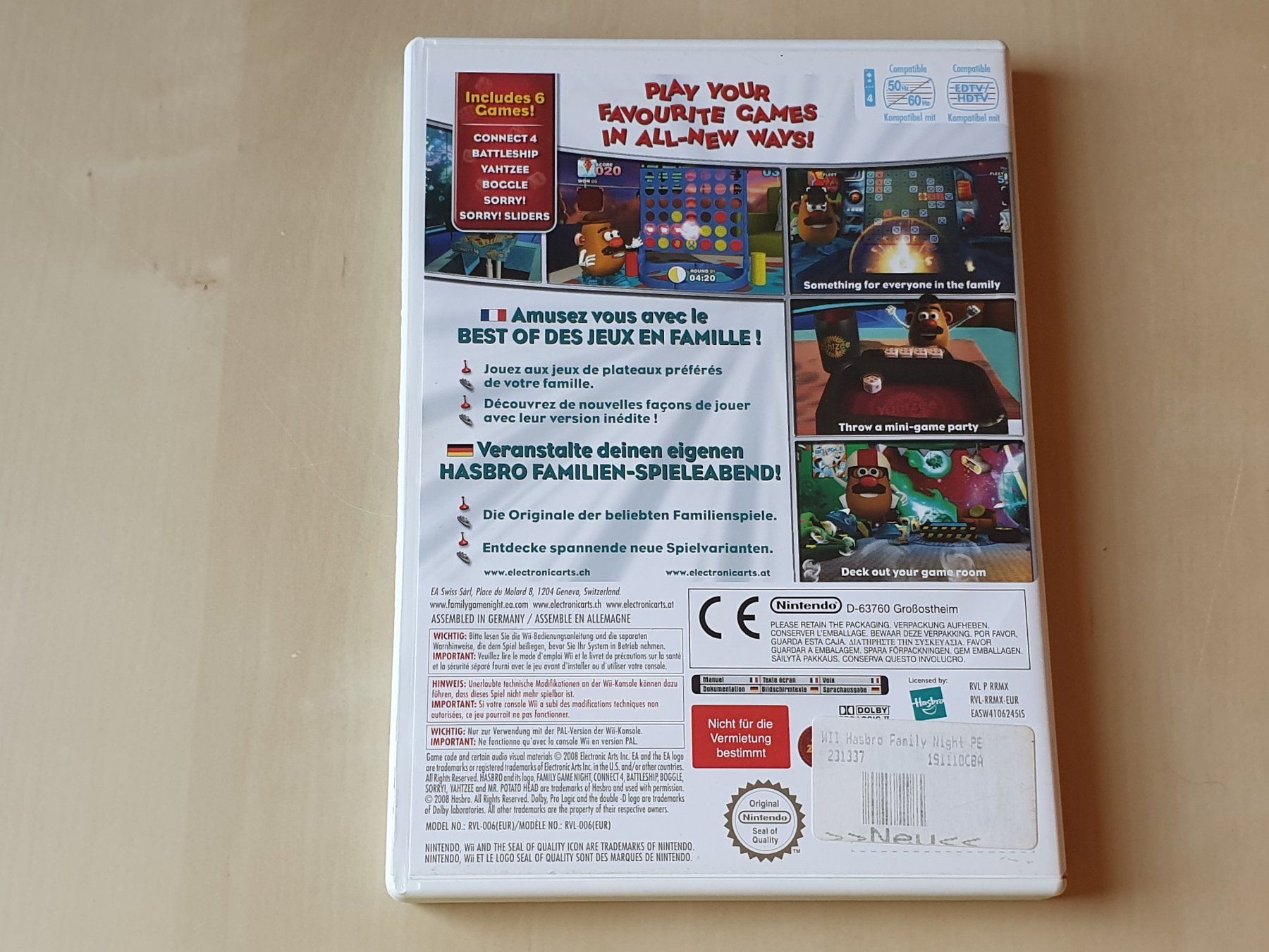 Nintendo Giochi: Family Game Night – Usato da Stansstad venduto da collectorsshop 1