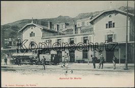 GRS St. Moritz - Bahnhof - Bahn RhB