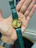 Rolex Daydate 18038 Baguette Diamond Dial