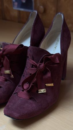 Emporio Armani Bordo Platform Pumps, Gr. 40 