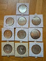 10x Fässler Medaillen aus Silber - Top-Zustand!