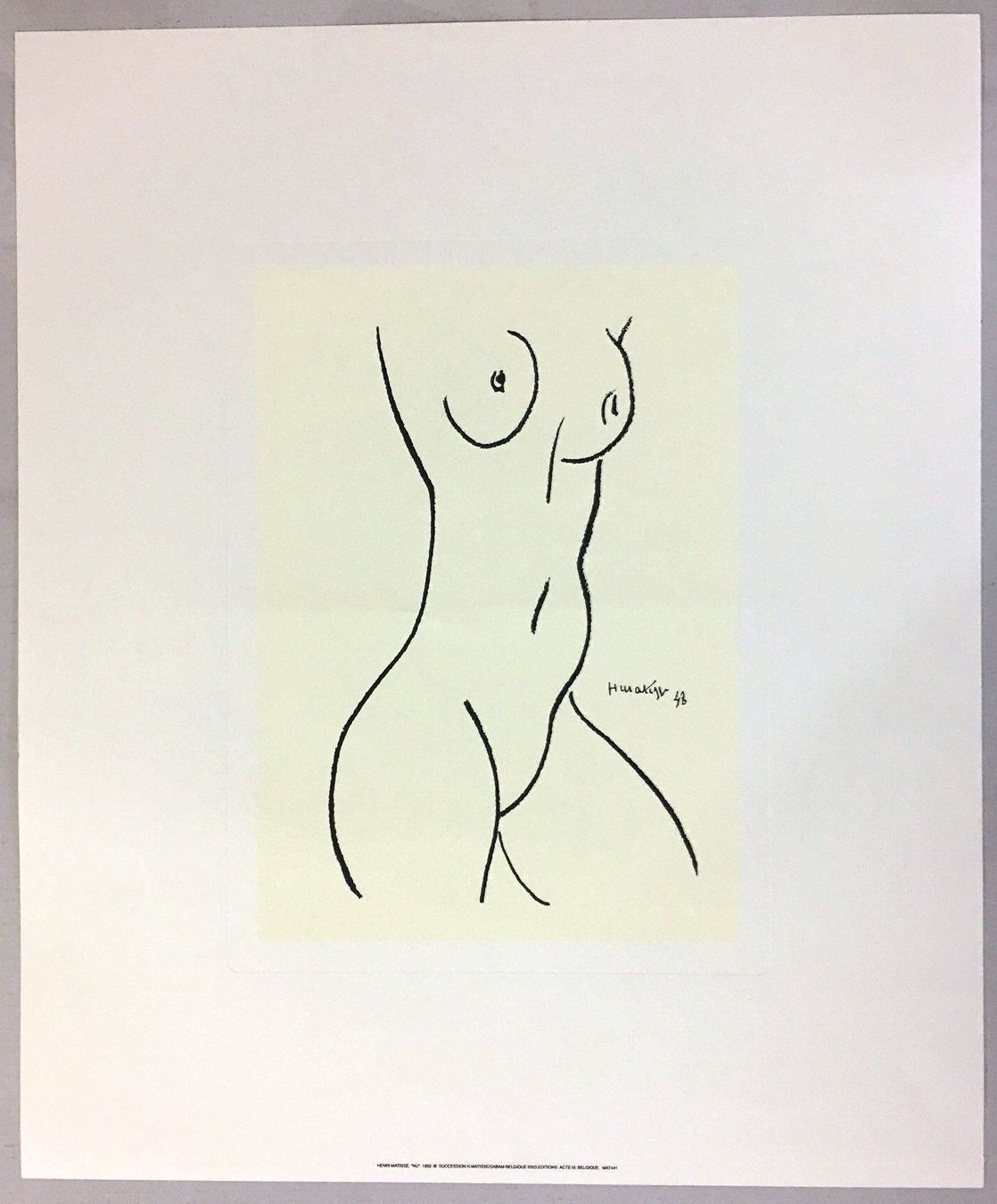 Foto & Immagini: 2003-Kunstdruck H. Matisse / 60 x 50cm – Usato da Oftringen venduto da Vucki