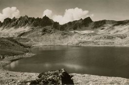 Meidensee und Meidenpass  VS  bei Gruben im Turtmanntal
