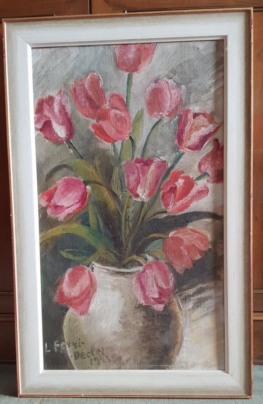 Gemälde: Bild Ölbild - Ludmilla Ferri-Décler 1943 – Gebraucht aus Mörschwil von antiksalon 4