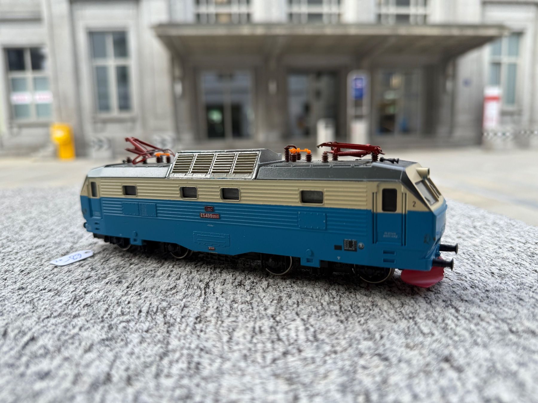 Fleischmann Modellini di ferrovie: Piko H0 Analog DC CSD ES 499 elok no2 – Usato da Chiasso venduto da Carrara-Modellismo