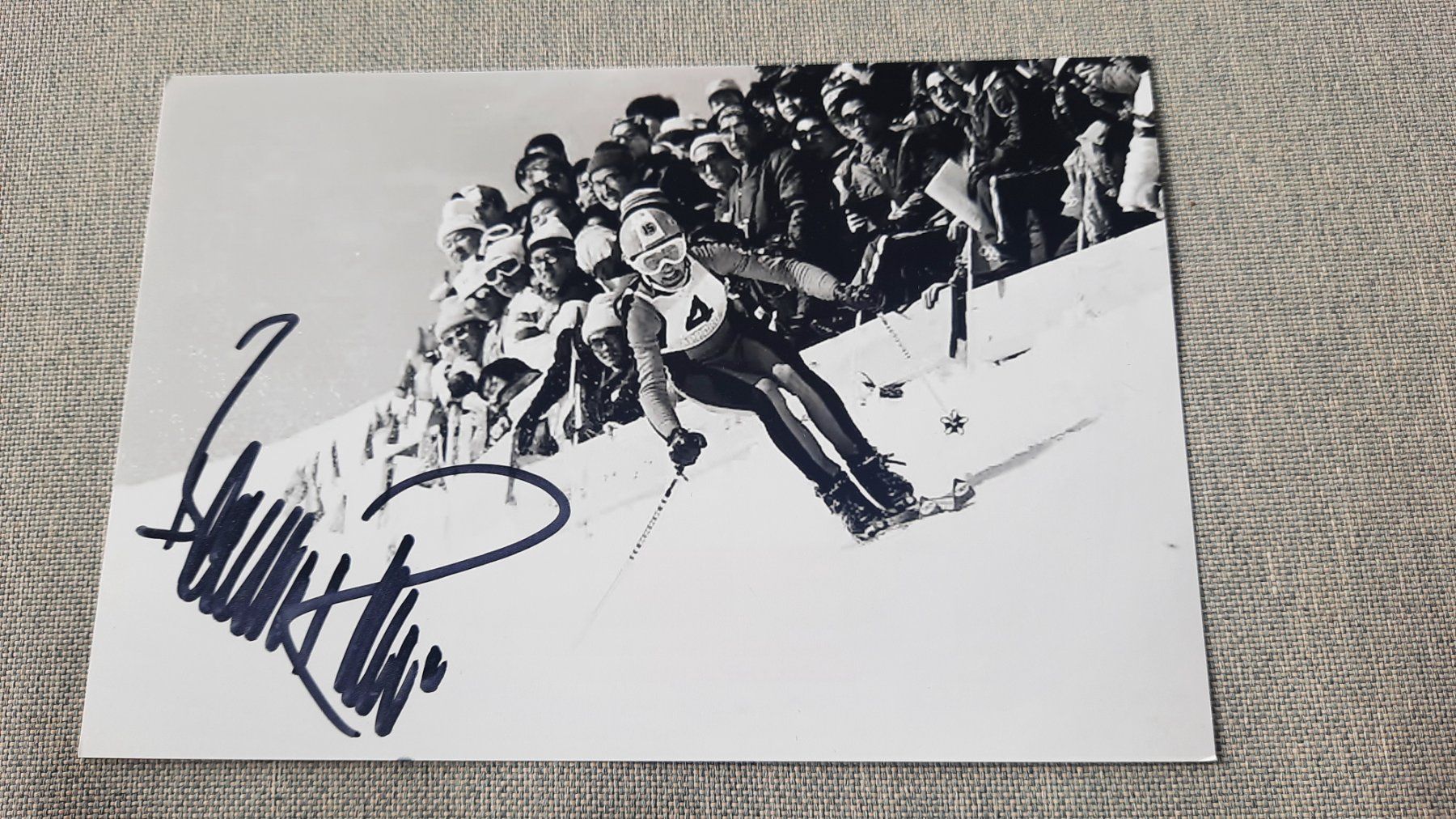 Autografi: Autogramm Bernhard Russi – Usato da Schmerikon venduto da Olympia04