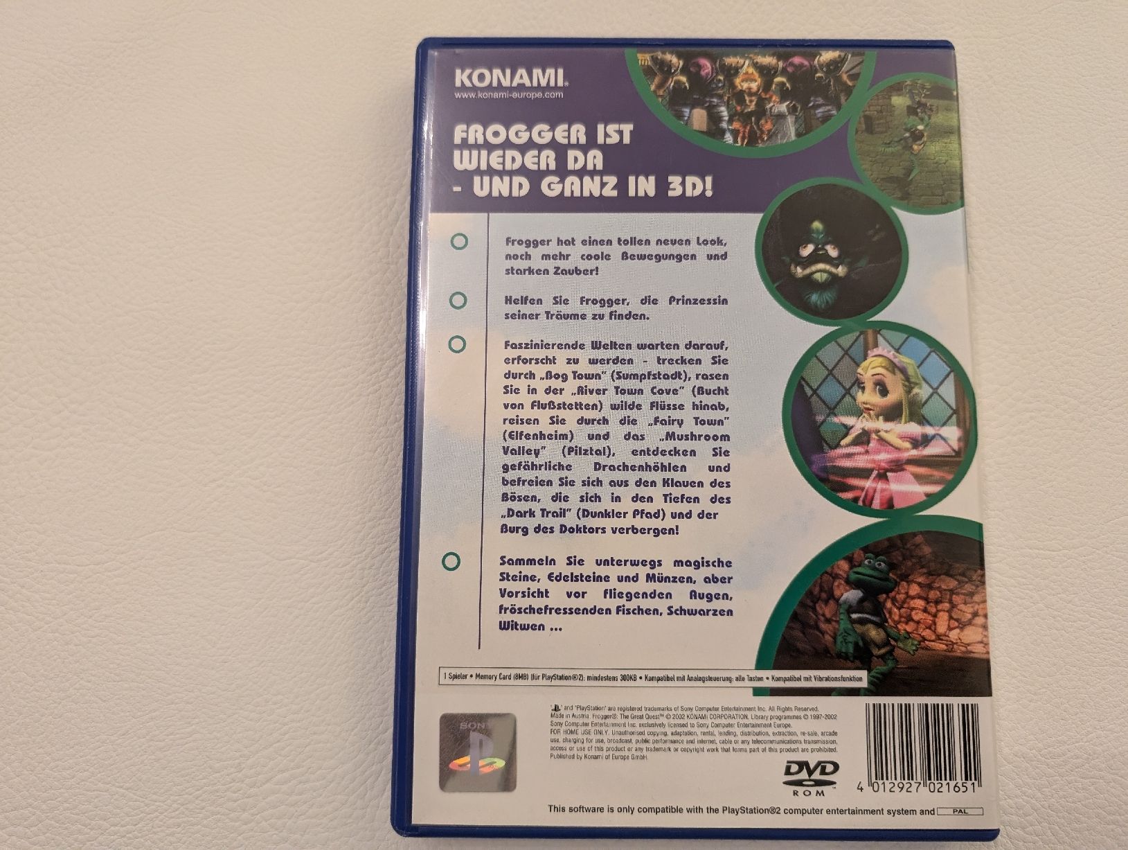 Sony Giochi: Frogger The Great Quest (PS2) – Usato da Winterthur venduto da sax8400 2