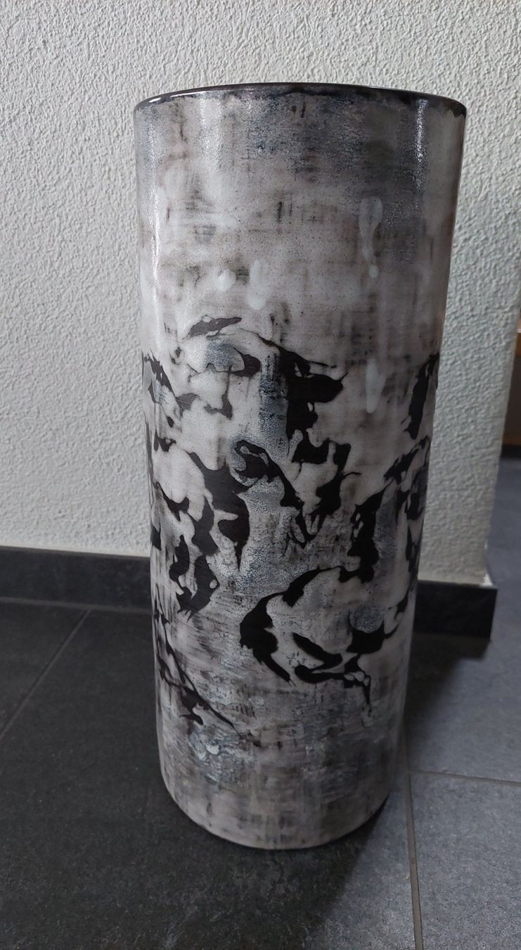 Vasi & Recipienti: Grosse massive XL-Bodenvase Gustav Spörri, Pferdemotive – Usato da Subingen venduto da K7passt_immer 9