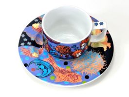 BOPLA! Langenthal Set Tasse mit Untertasse LUNA & PARADISE