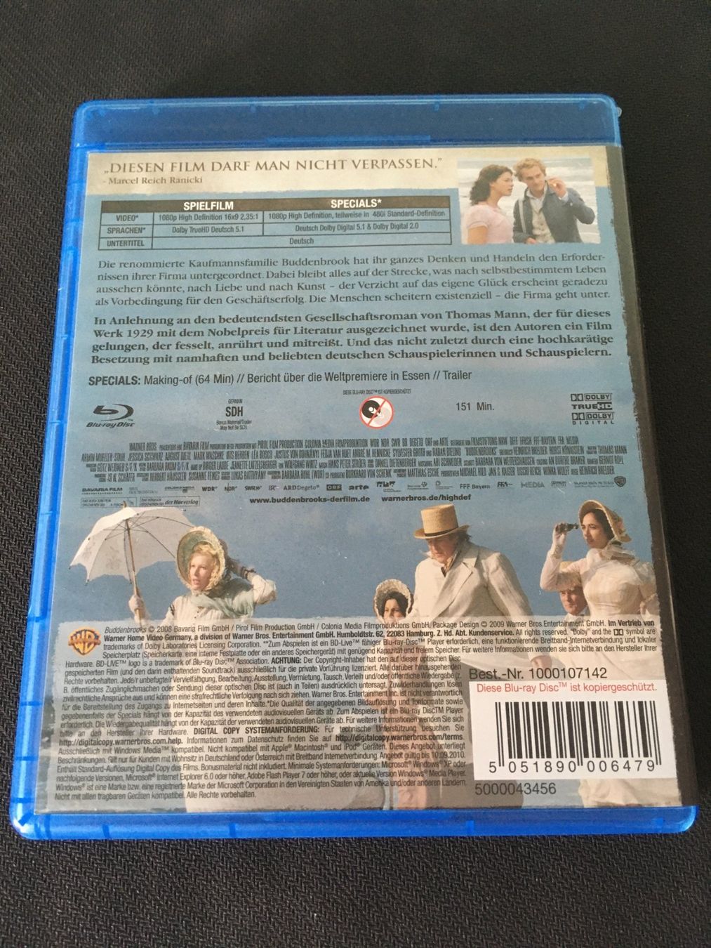 Tutti i DVDs: Buddenbrooks [Blu-ray] – Usato da St.Gallen venduto da MedienJoe 1