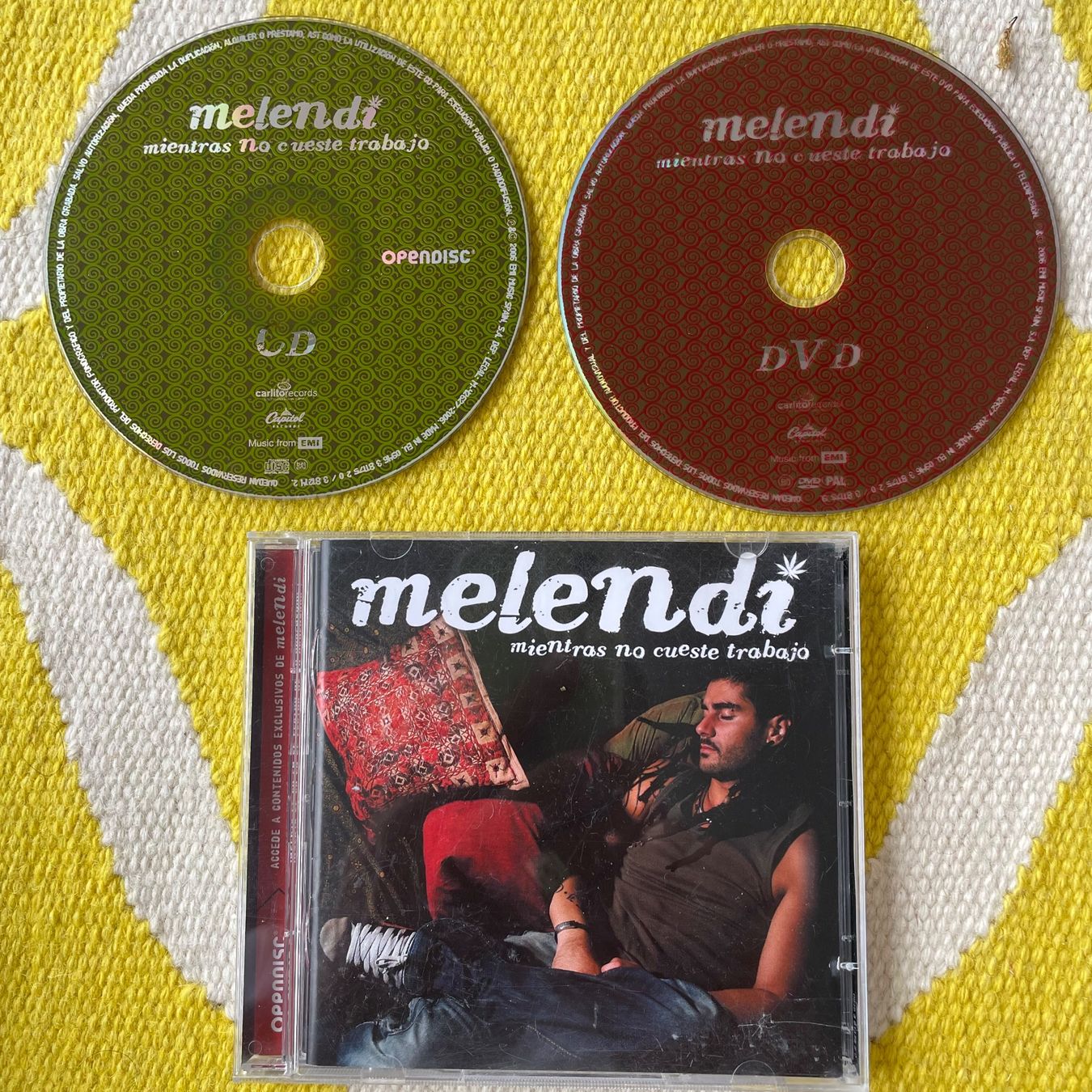 CDs: MELENDI-CD+DVD MIENTRAS NO CUESTE TRABAJO – Gebraucht aus Rorschacherberg von CD-Roli