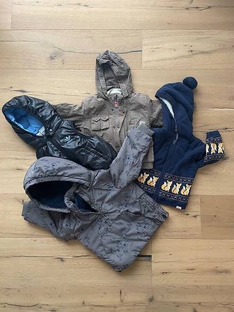 Kinder Jacken & Westen Paket Gr. 74/ 80 (5-teilig)